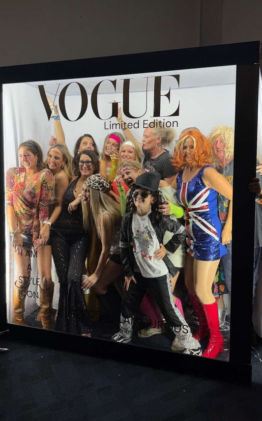 Vogue Magazine Photo Booth Box