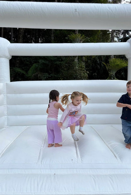 Jumping Castle White 4m x 3m