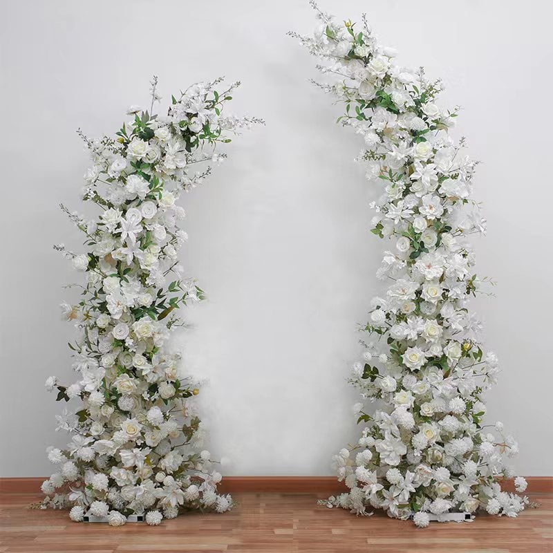 Floral Arch White