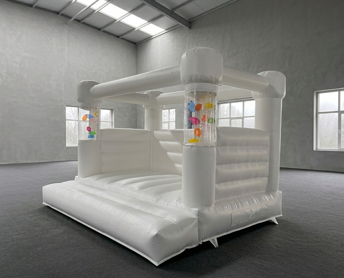 Jumping Castle White 4m x 3m