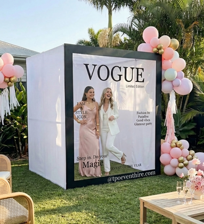 Vogue Magazine Photo Booth Box