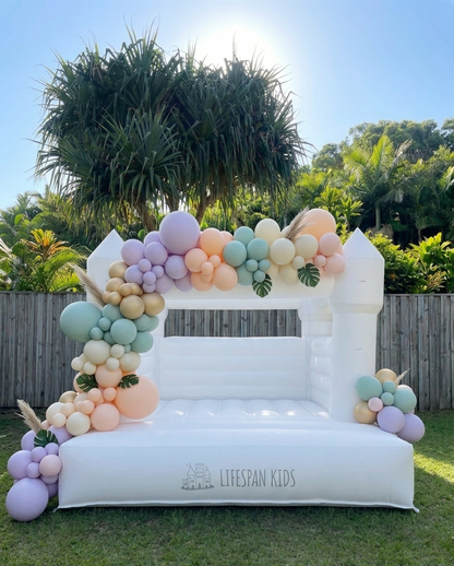 Jumping Castle White 2.5m x 2.1m