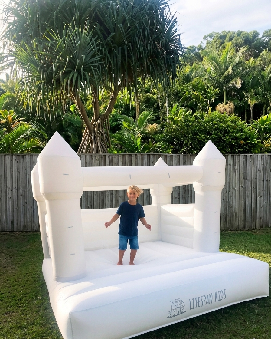 Jumping Castle White 2.5m x 2.1m