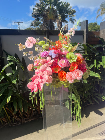 Faux Floral Arrangement - Citrus