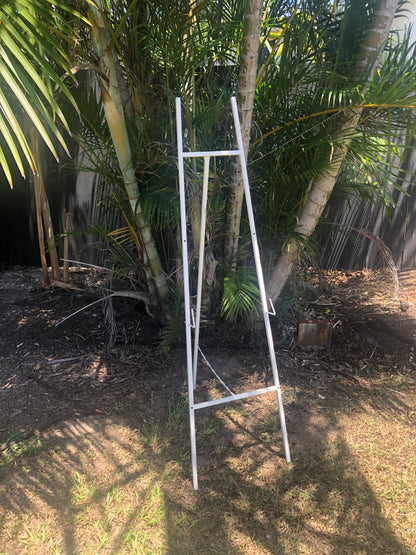 White Easel