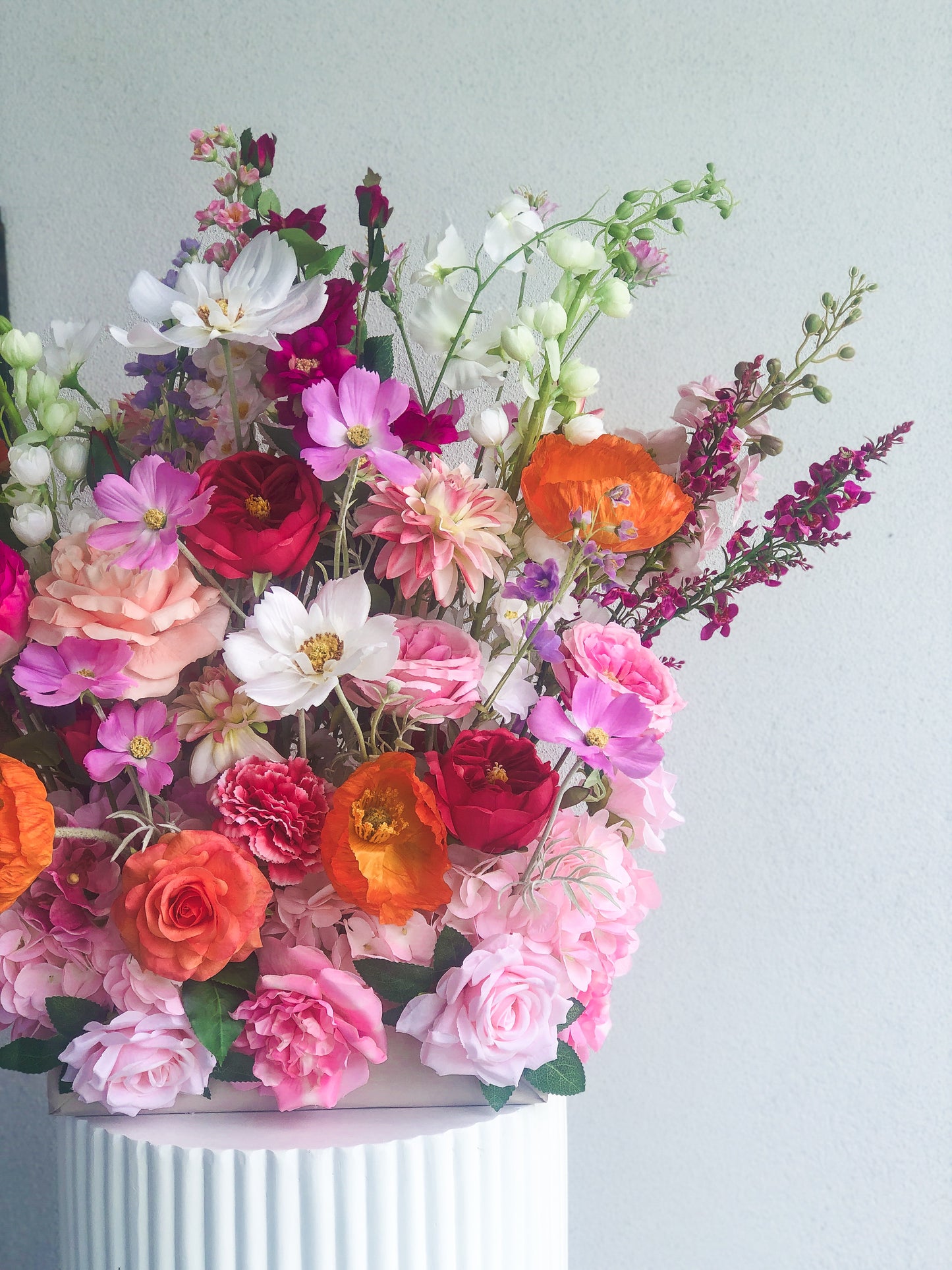 Faux Floral Arrangement - Bright