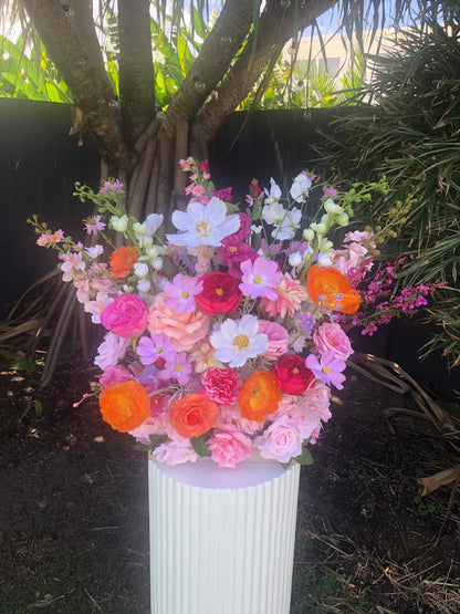 Faux Floral Arrangement - Bright