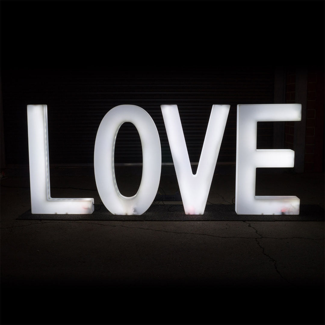 LOVE Light Up Letters