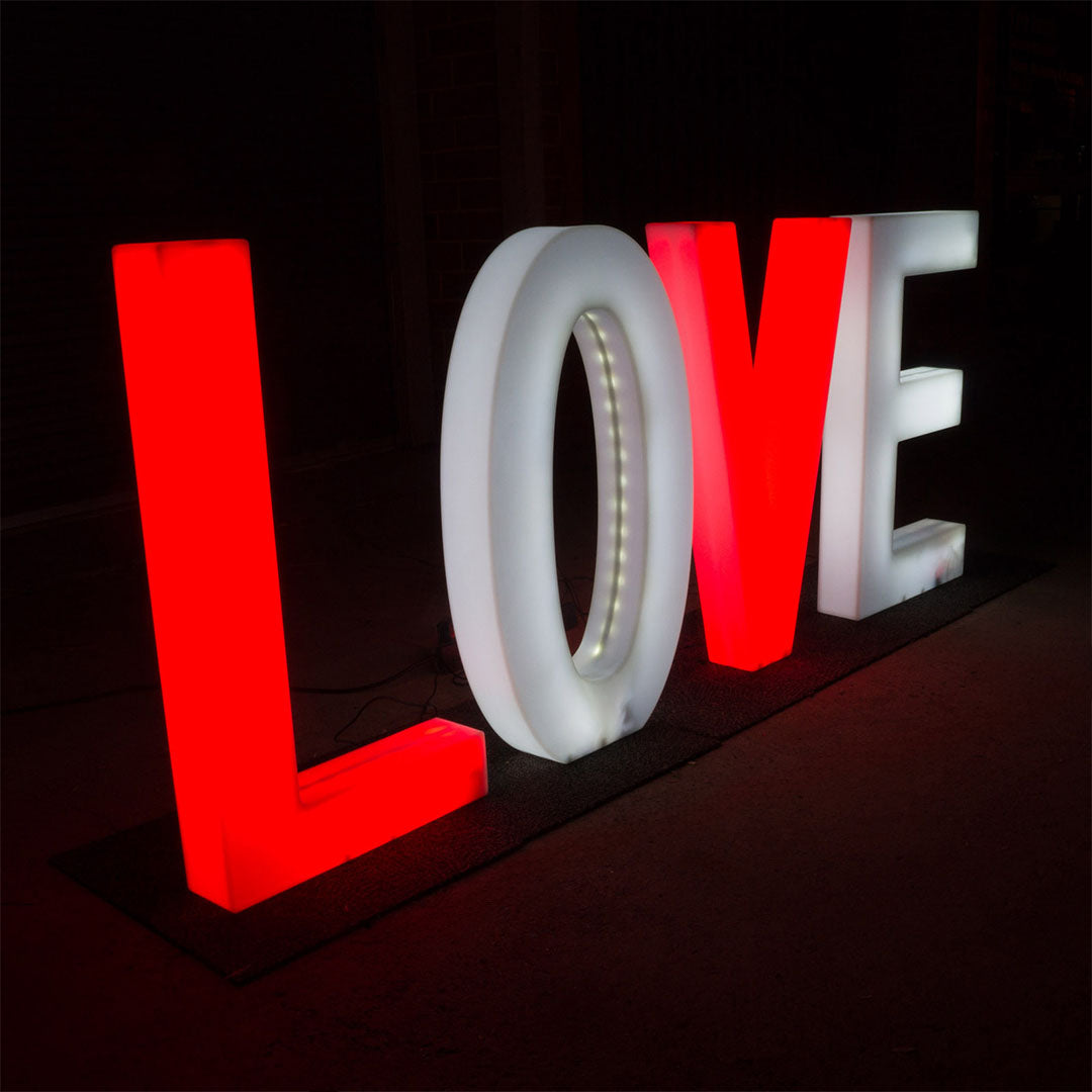 LOVE Light Up Letters