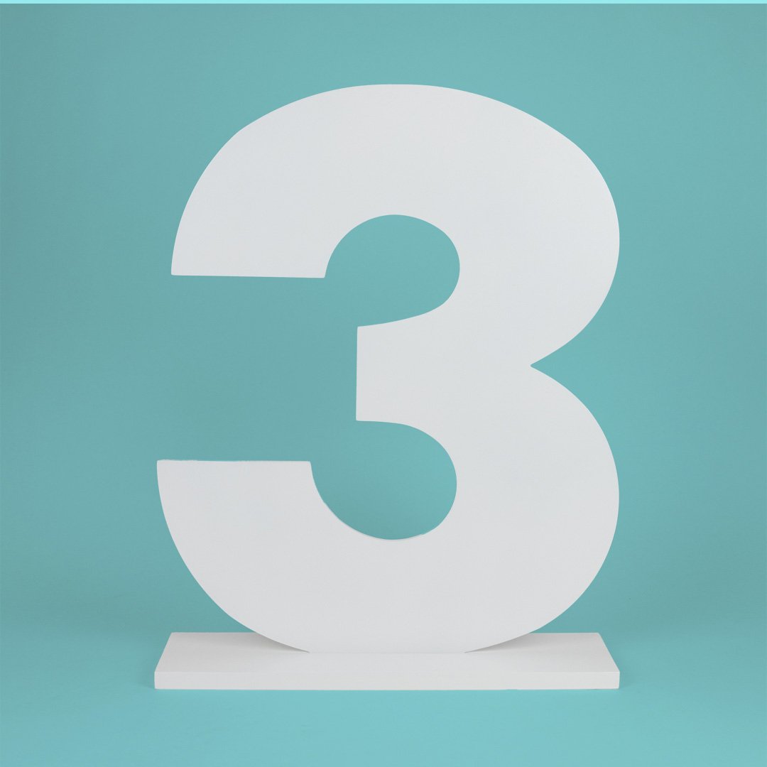 Birthday Numbers 0-9