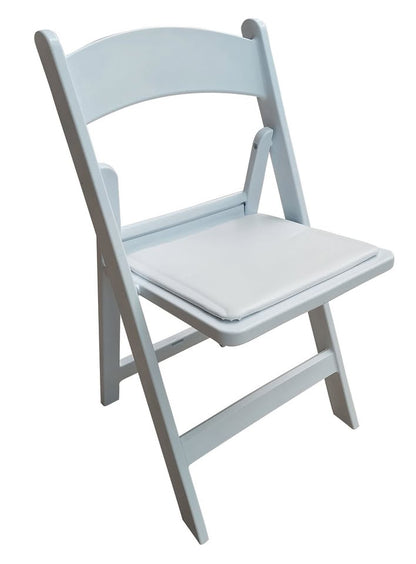 Chairs - White Folding Americana