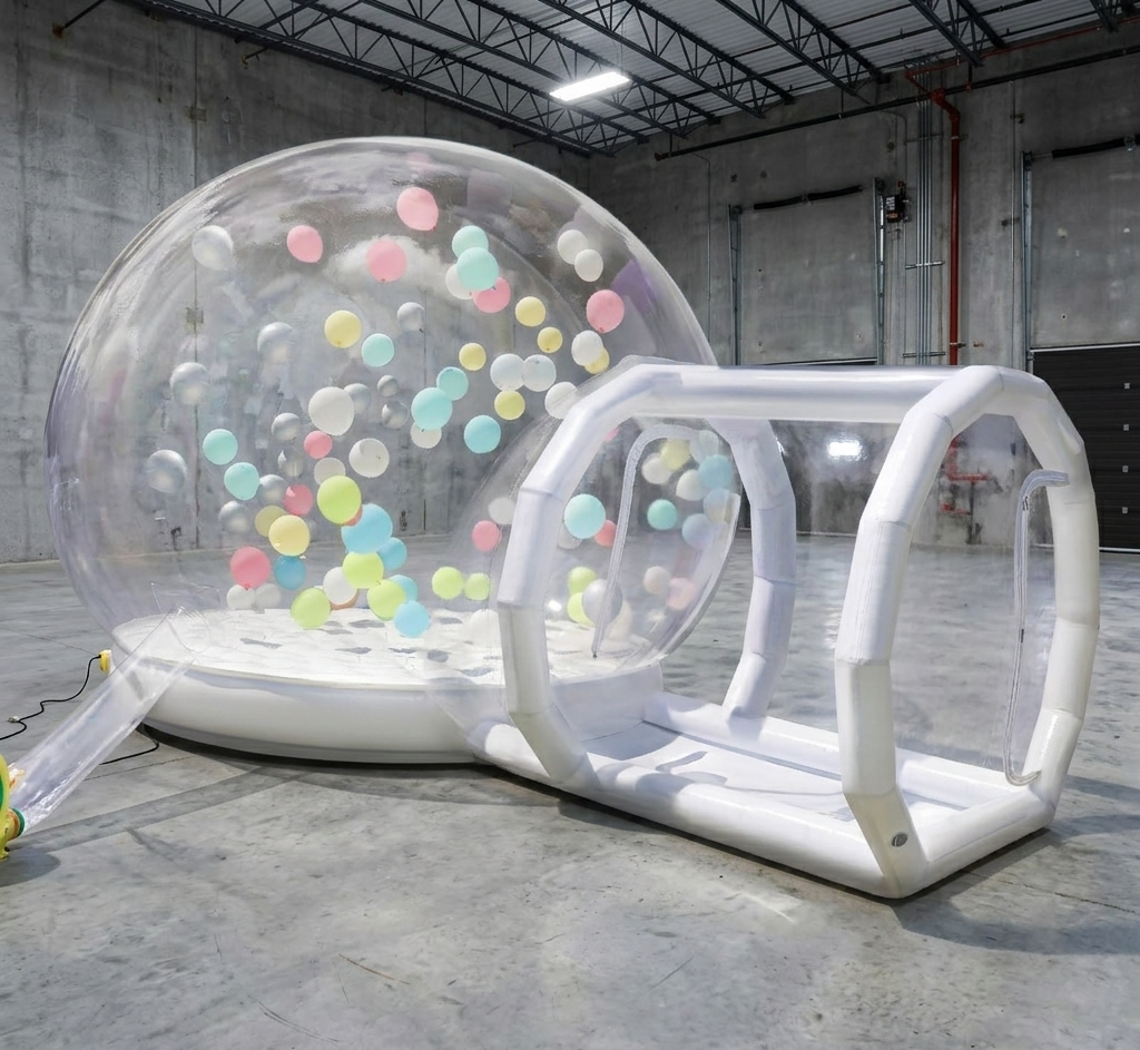 Jumping Bubble House