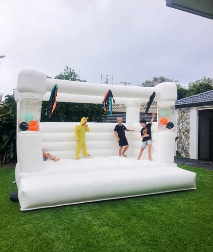 Jumping Castle White 4m x 3m