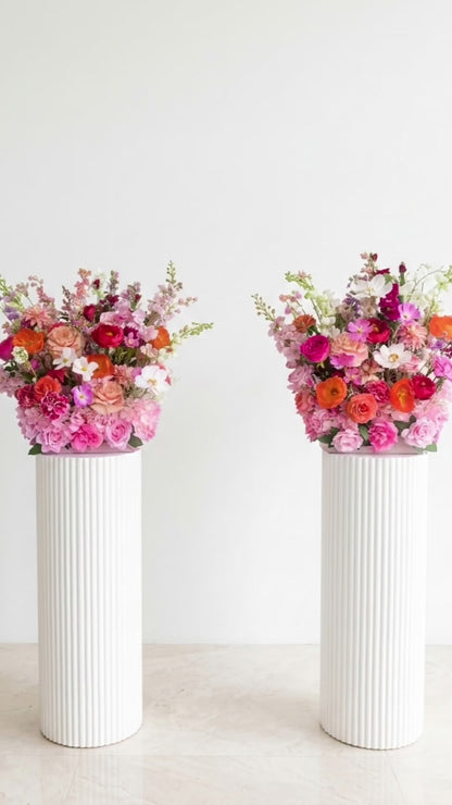 Faux Floral Arrangement - Bright