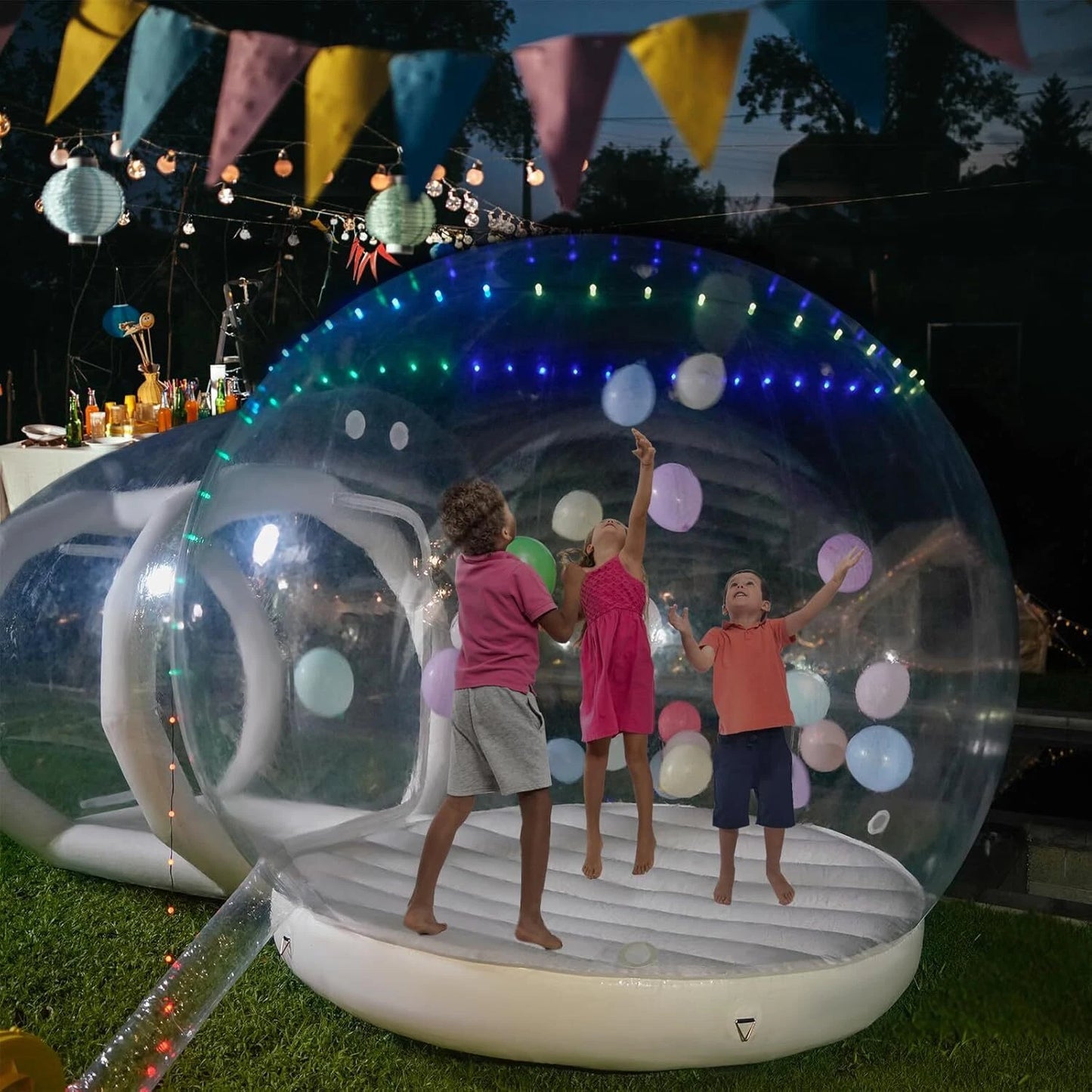 Jumping Bubble House